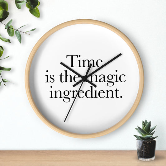 Time is Magic Wall Clock